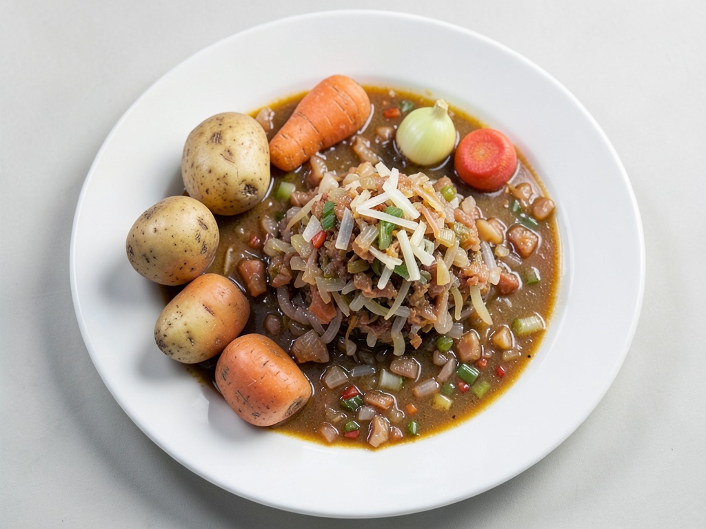 Sopa salada de chucrut con Cabanossi