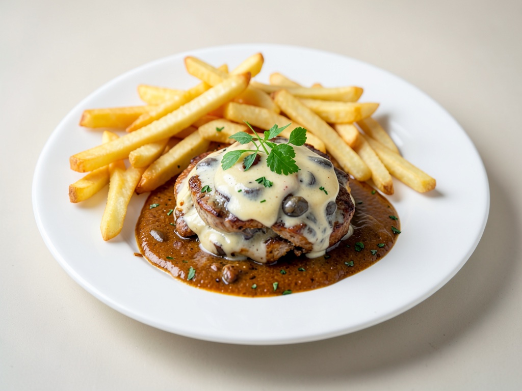 Cordon bleu di pollo veloce con patatine