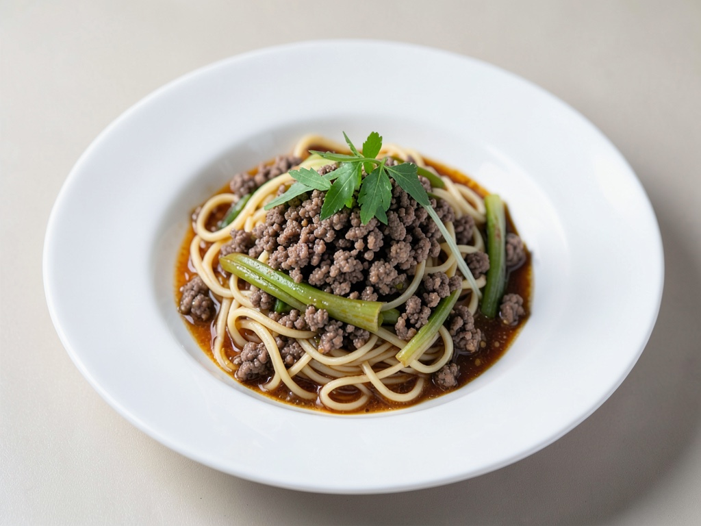 Ramen Miso veloce con carne macinata