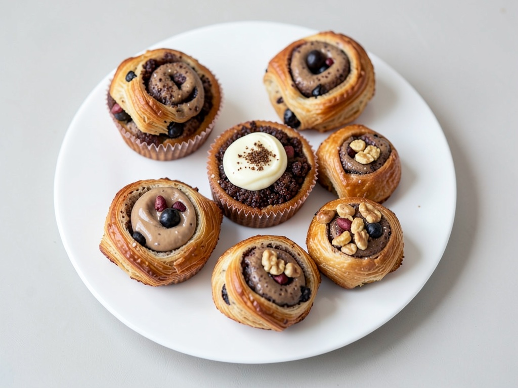 Schnelle Schoko-Croissant-Muffins