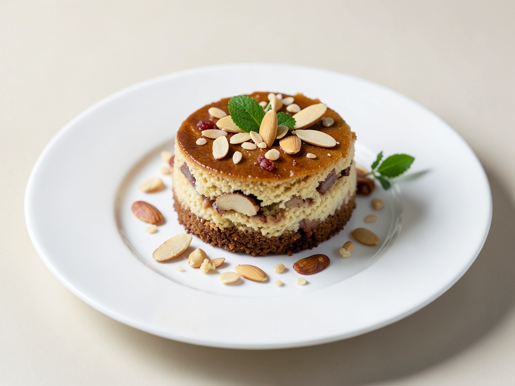 Schneller Apfelkuchen mit Mandeln