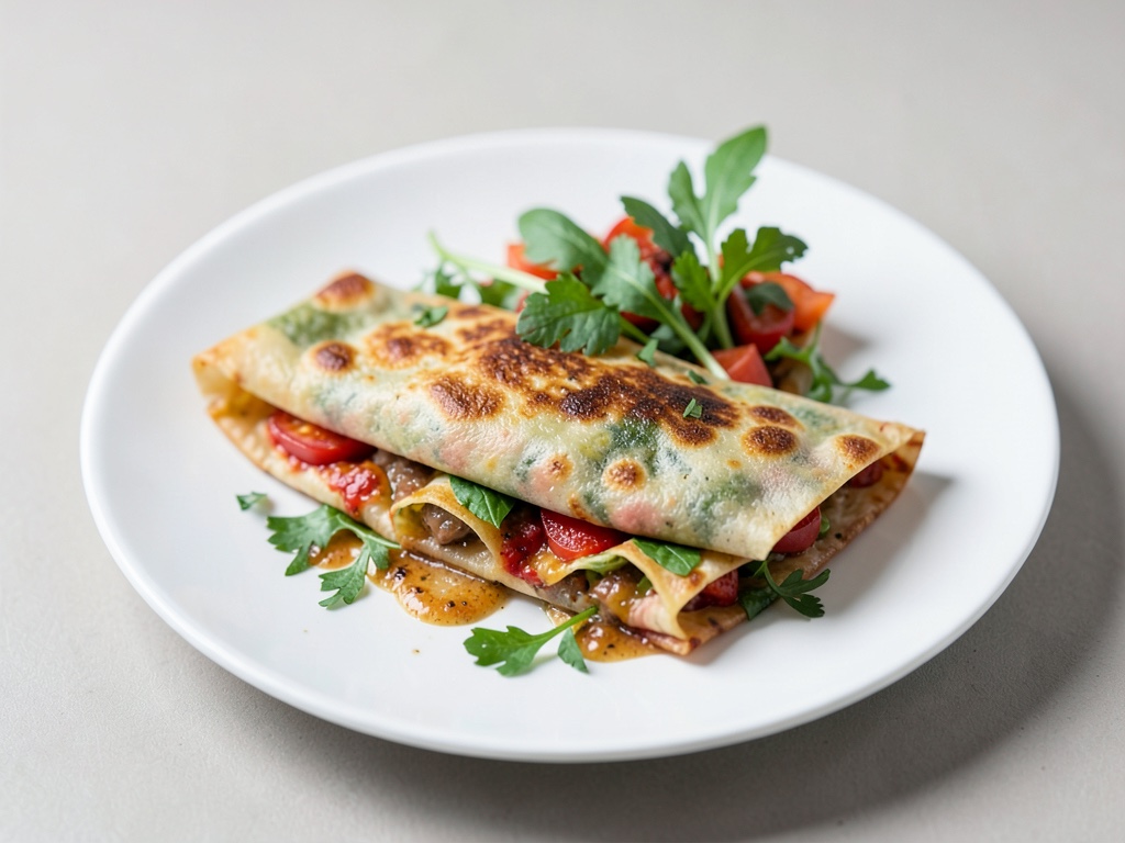 Wraps de pizza rápidos