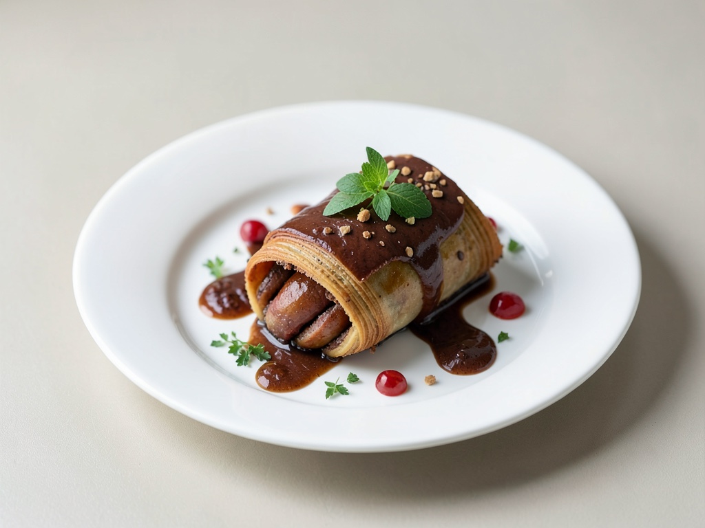 Strudel di Pere al Cioccolato