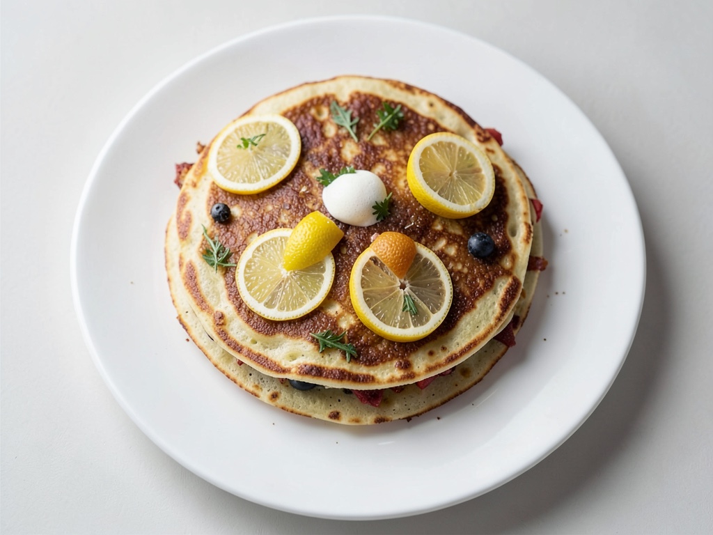 Schokoladen-Crêpes mit Clementinen-Sauce