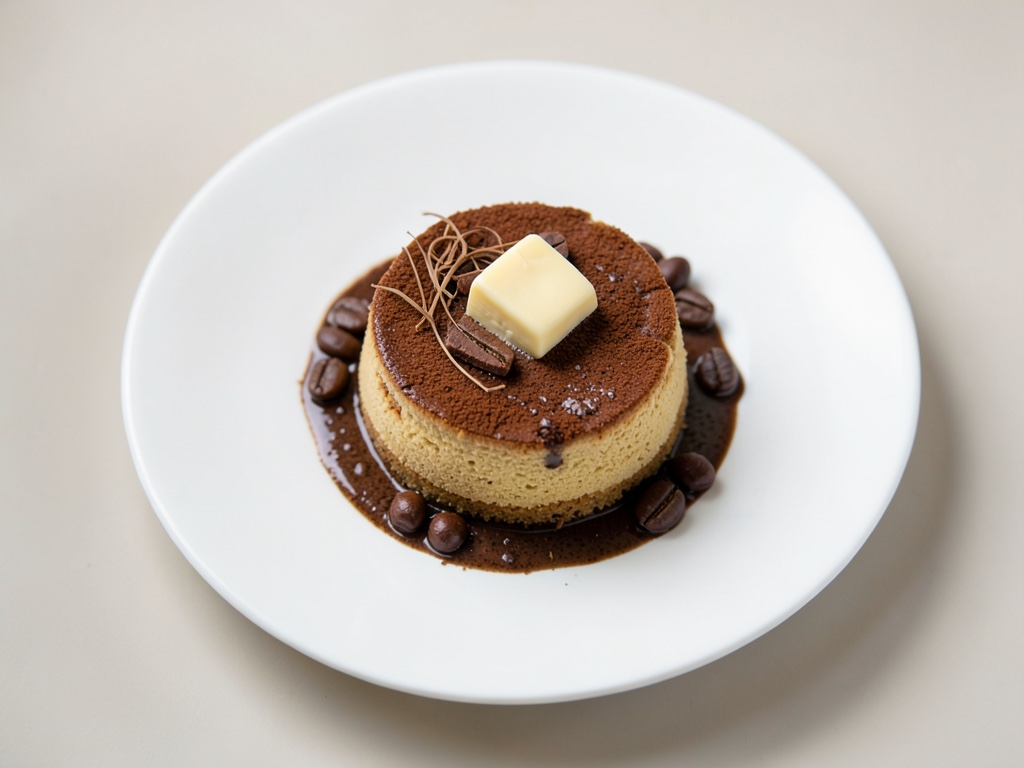 Schokoladen-Espresso-Soufflé mit Kardamom