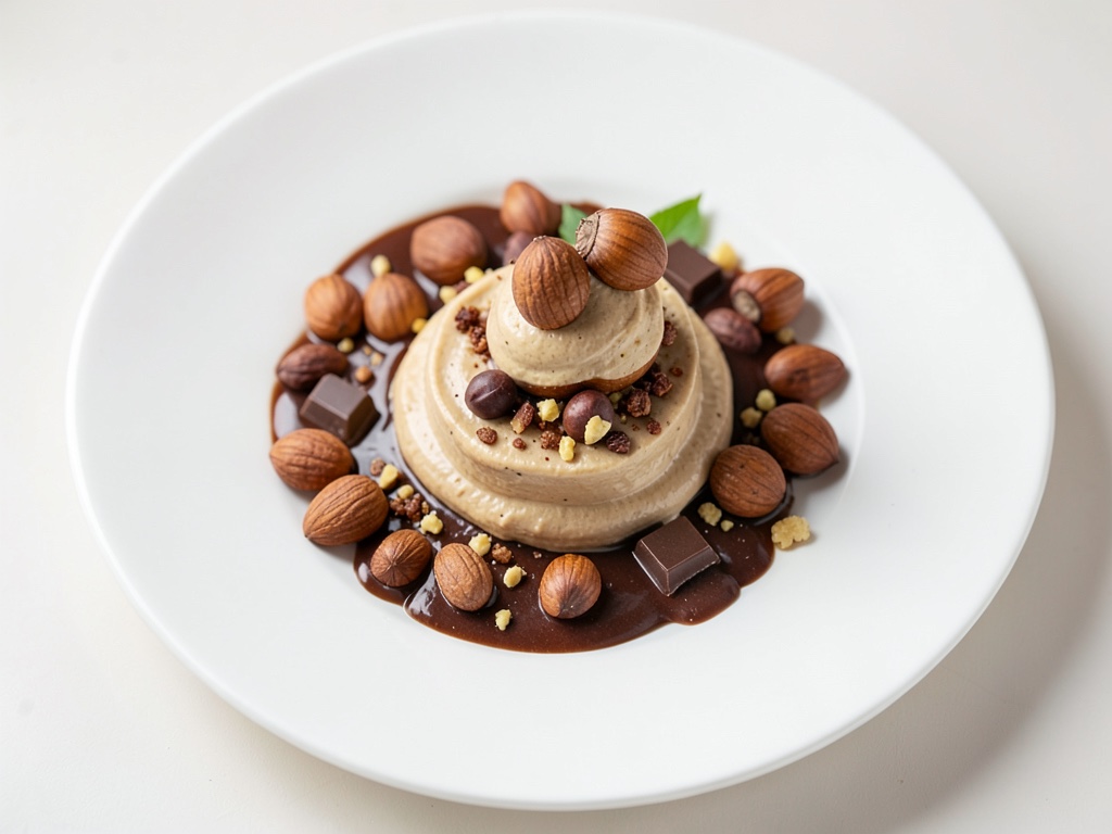 Crema casera de chocolate y nueces
