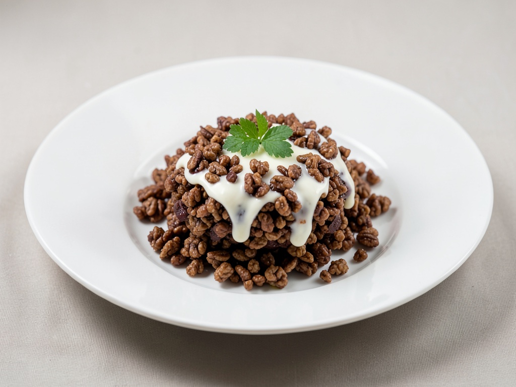 Granola crujiente de chocolate con leche