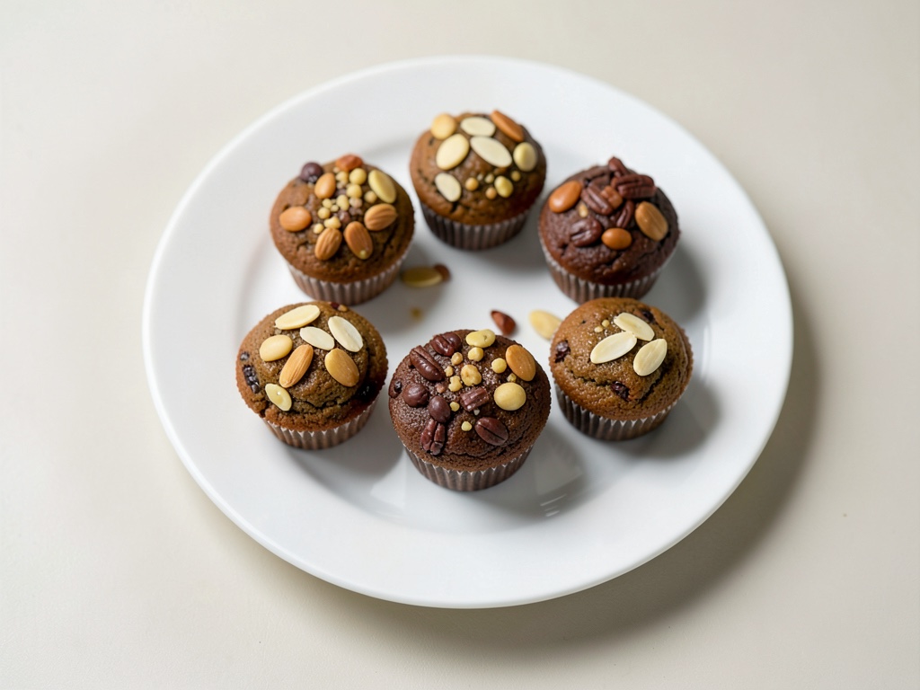 Schoko-Mandel-Muffins
