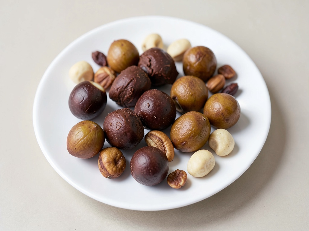 Bombe croccanti di cioccolato e noci