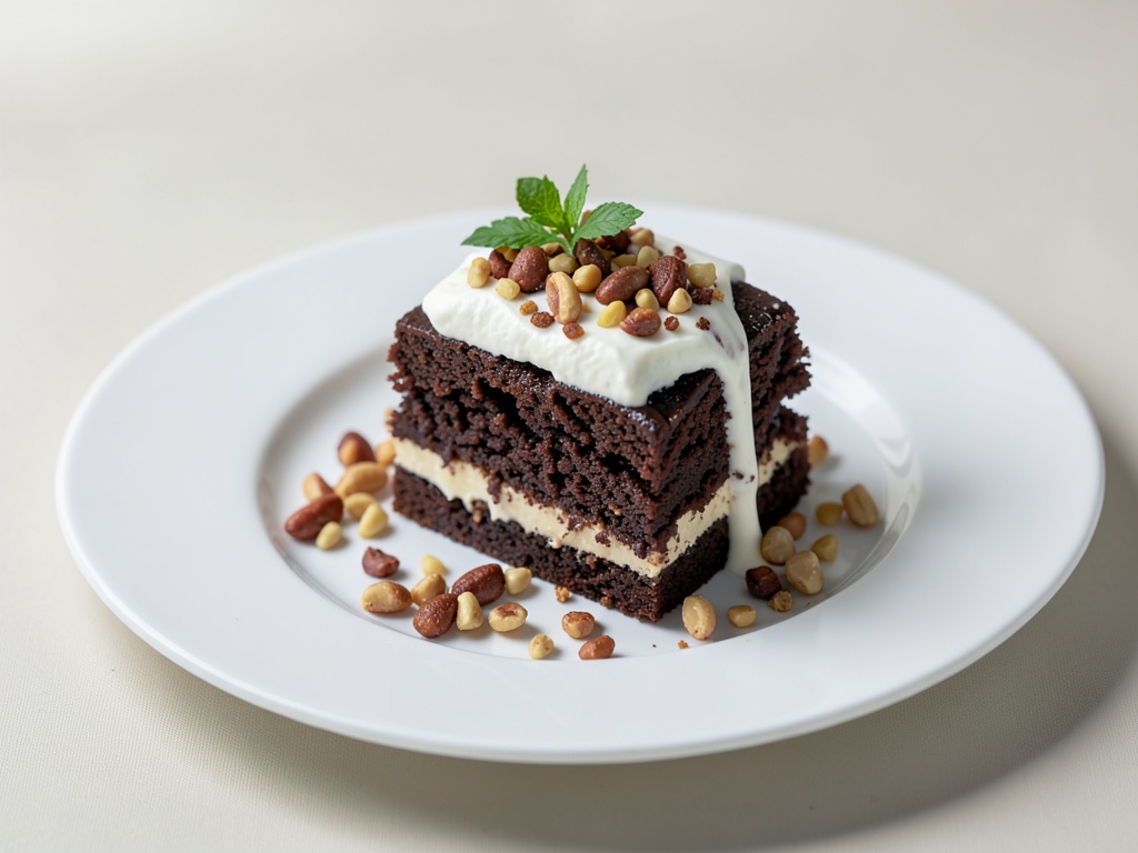 Schoko-Erdnuss-Torte mit Mascarpone-Creme