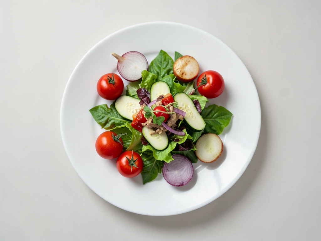 Insalata fresca di Schopska con Feta