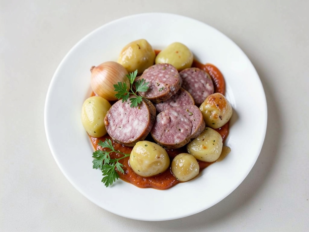 Polpette croccanti con Kasseler e porro