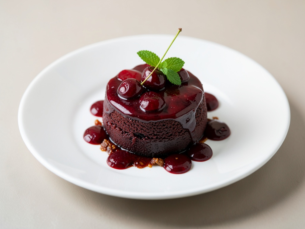 Schwarzwälder Kirsch Dessert