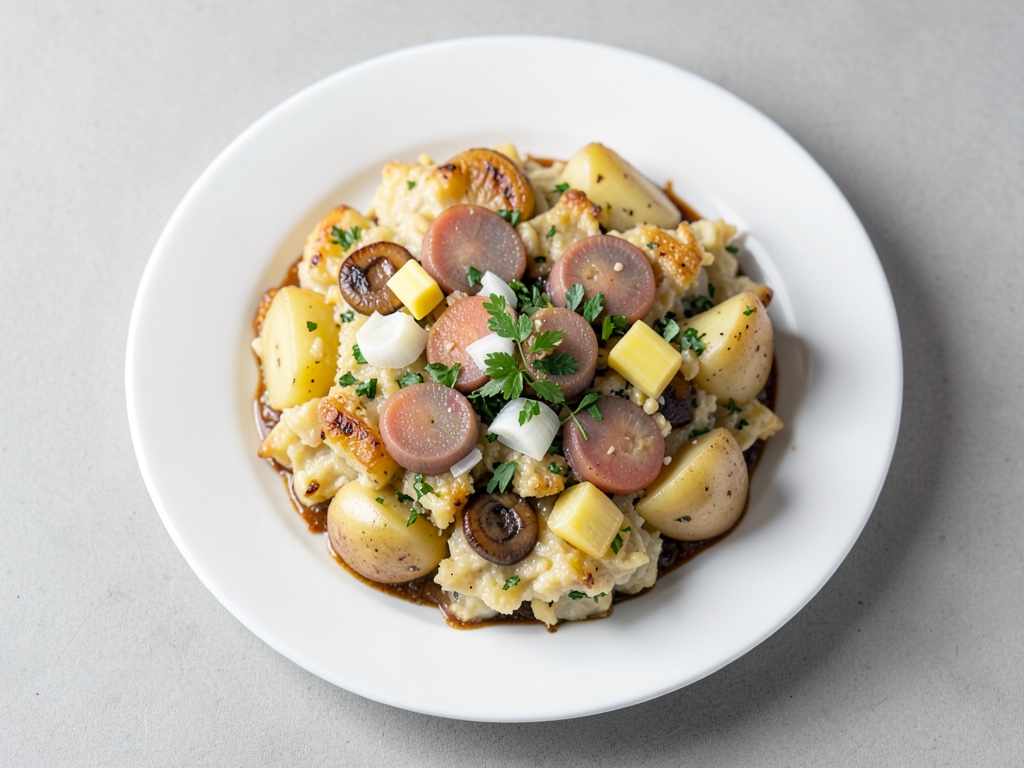 Gratin de pommes de terre suédois croustillant