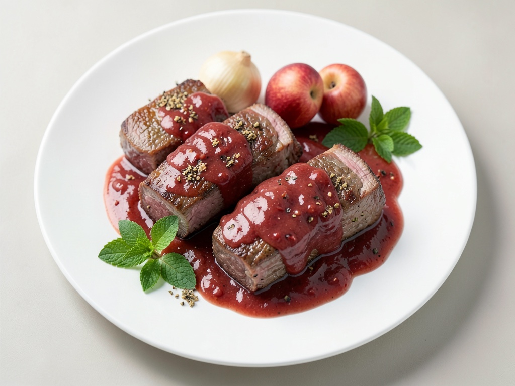 Braciole di maiale croccanti con salsa dolce-acida alla pesca