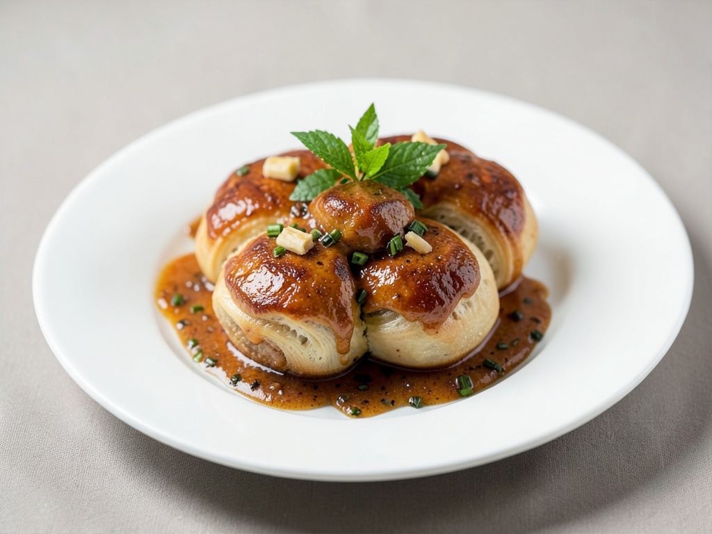 Hausgemachte Brioche-Brötchen