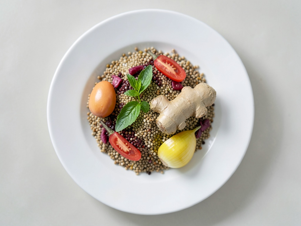 Spinaci e sesamo con quinoa