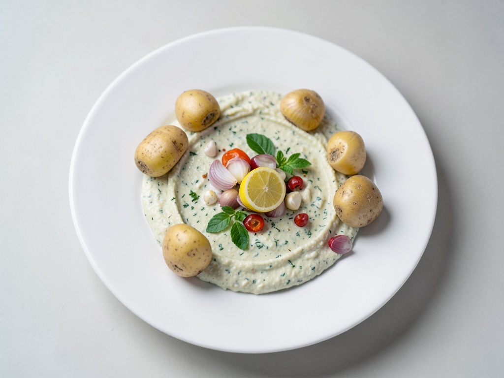 Skordalia – Crème grecque à l'ail