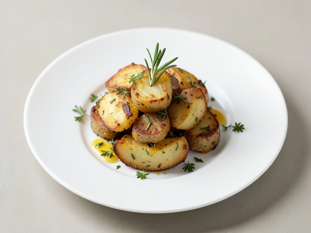 Patate schiacciate – patate al forno croccanti al rosmarino