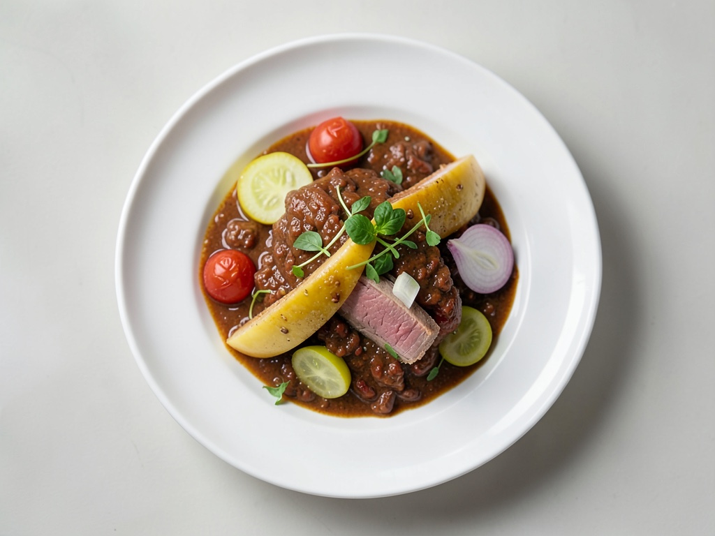 Zuppa salata Soljanka con Cabanossi
