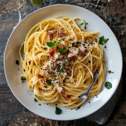 Klassische Spaghetti Carbonara
