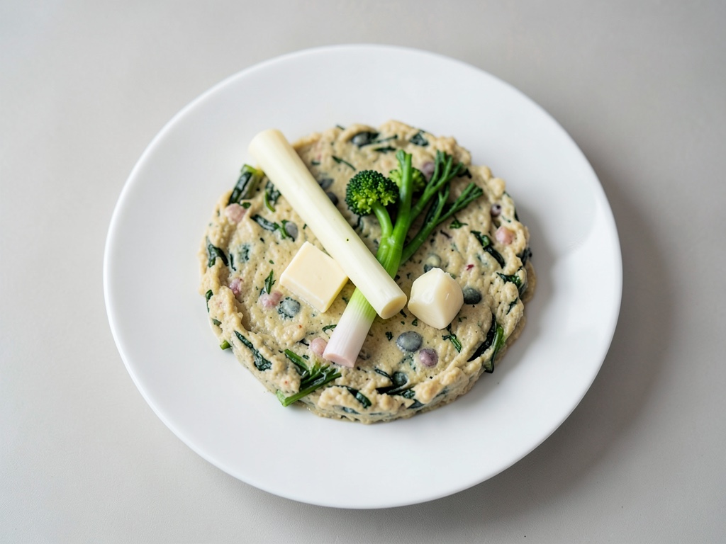 Quiche croccante con asparagi verdi e bianchi