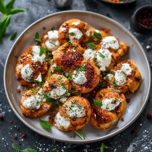 Waffle con Harissa piccante