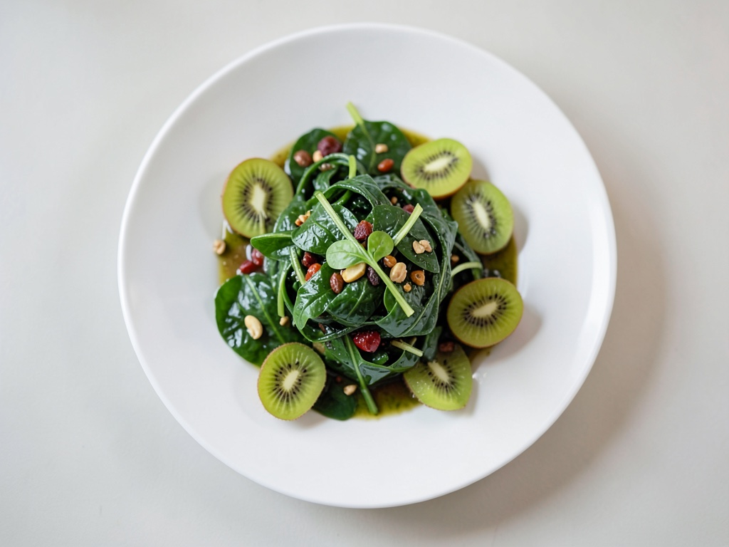 Spinat-Kiwi-Smoothie