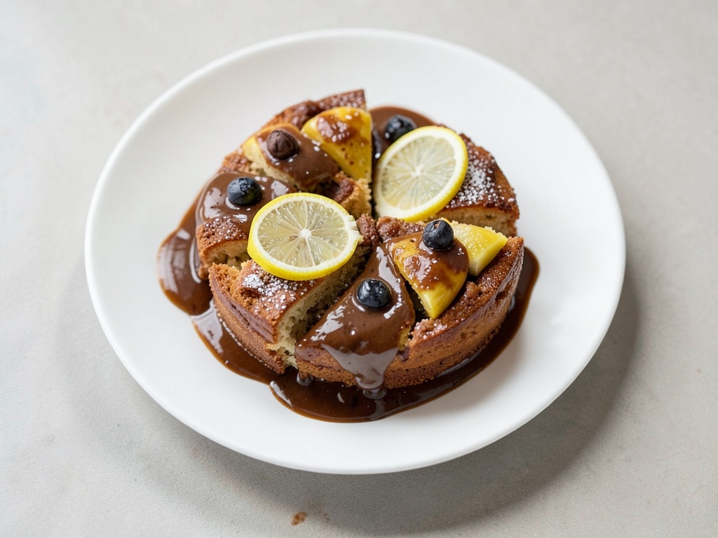 Spritzkuchen mit Limetten- und Espressoguss