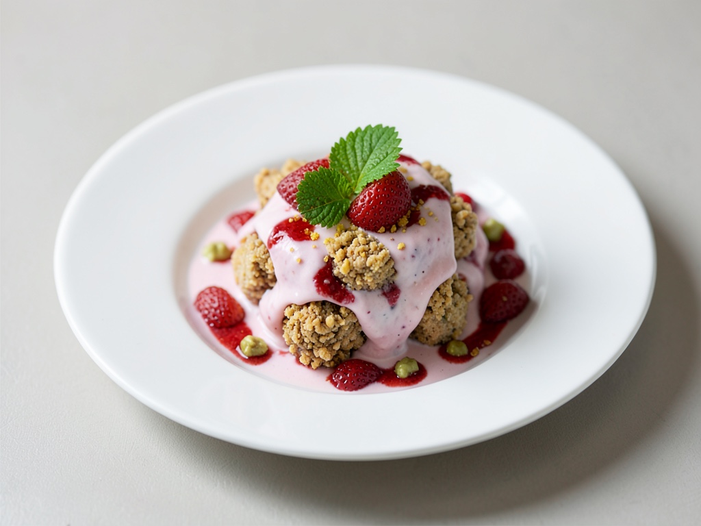 Erdbeer-Joghurt-Knusperklümpchen