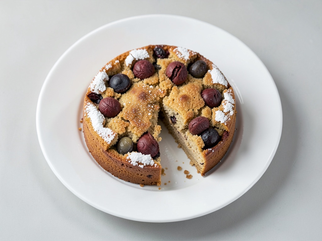 Torta misto frutta secca