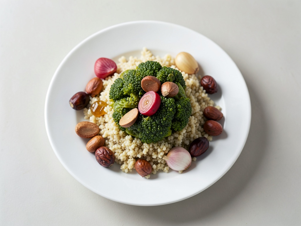 Cavolo nero dolce-acido su couscous