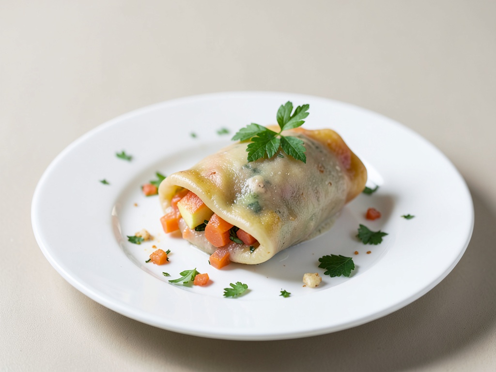 Vegane süße Maultaschen mit Apfel-Karotten-Füllung