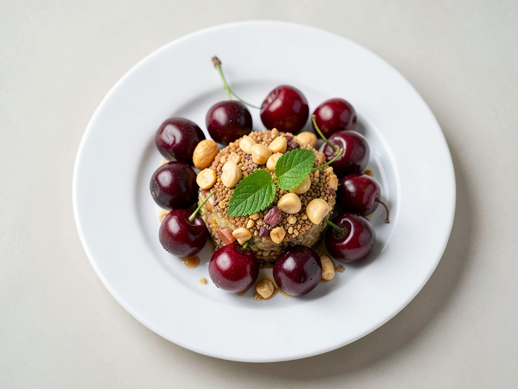 Cerezas y nueces