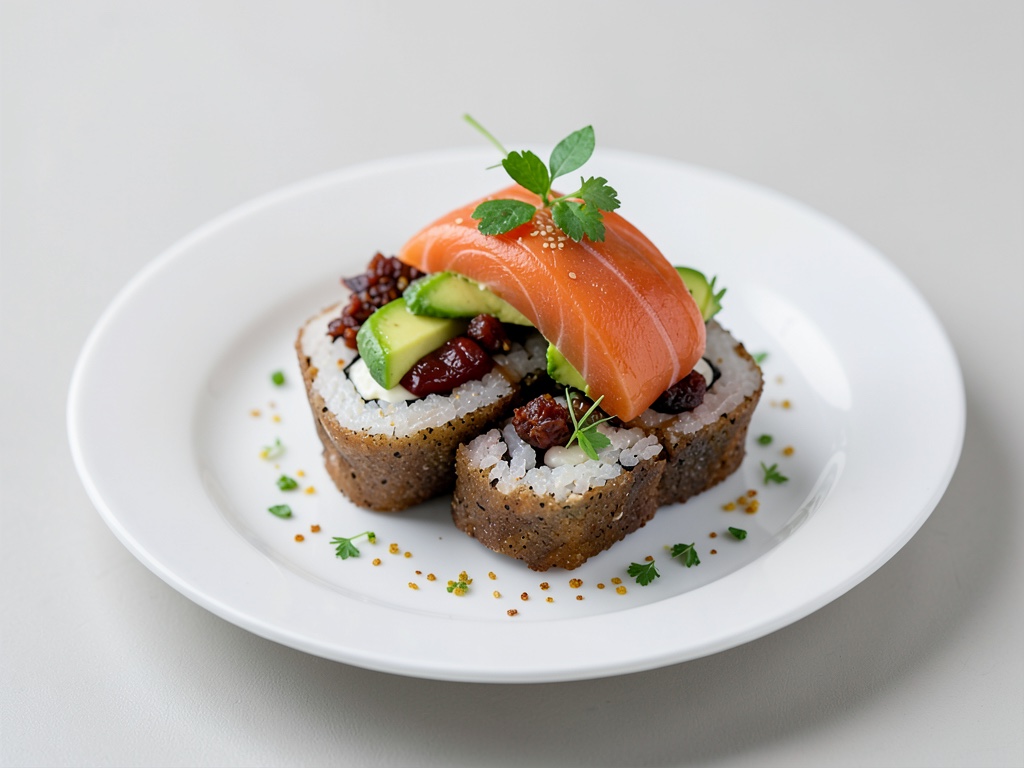 Bagel Sushi con Salmone e Avocado