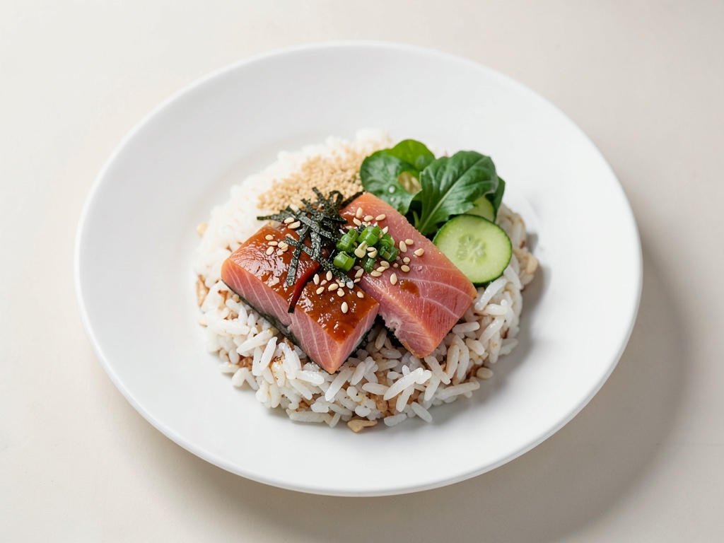 Buddha Bowl Sushi con Salmone Teriyaki