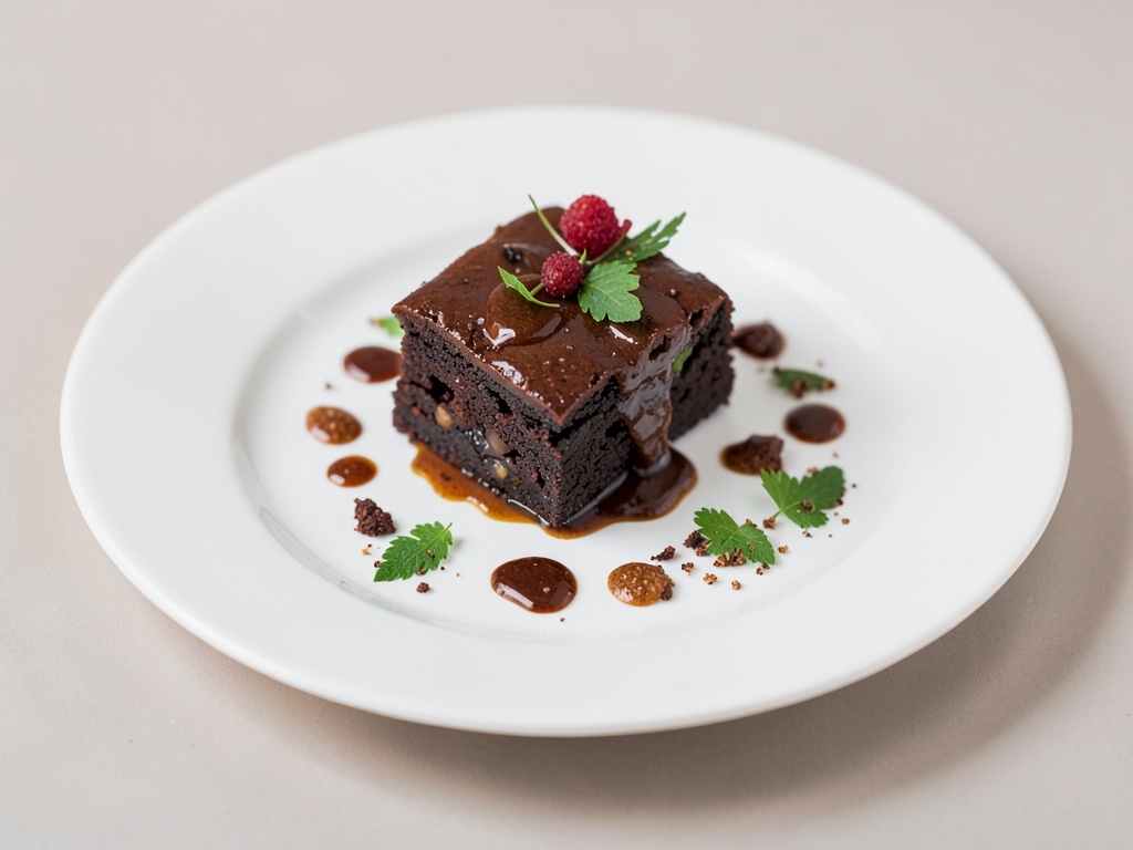 Brownies di Natale a forma di albero di Natale