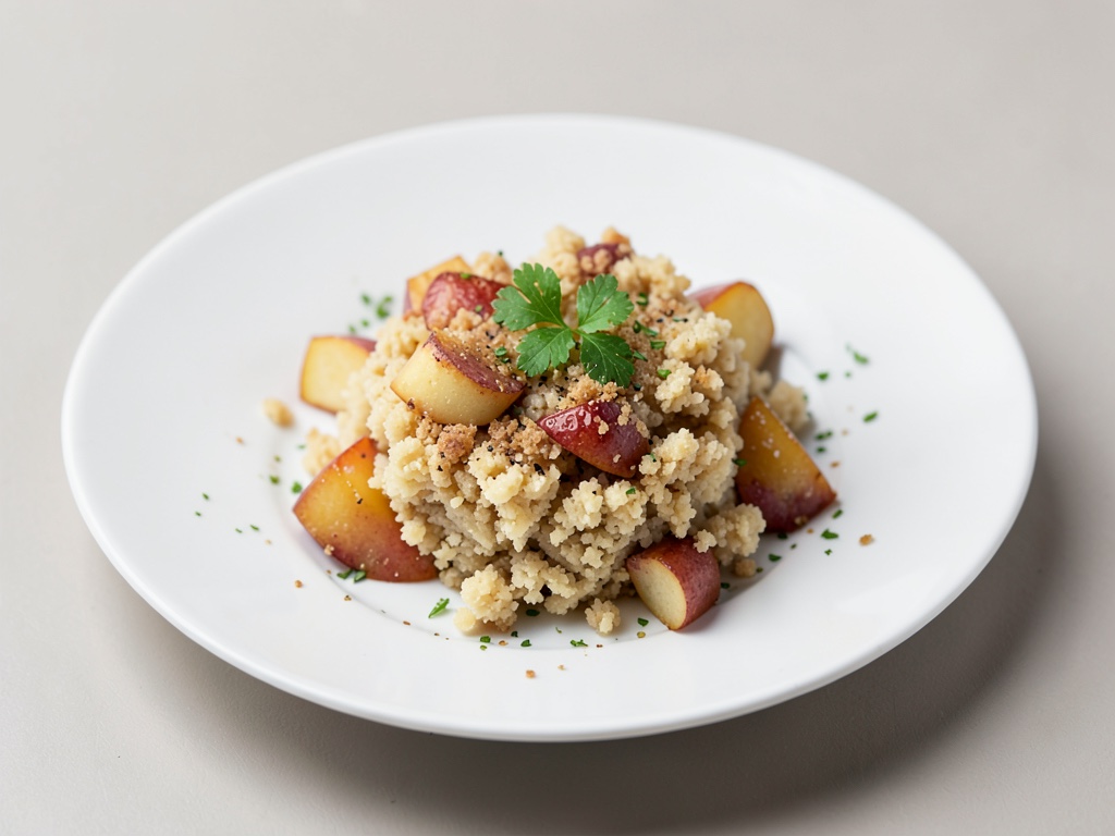 Dankbares Apfel-Crumble