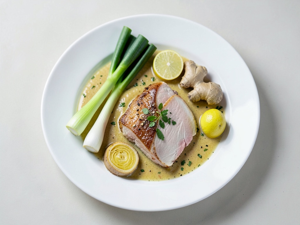 Sopa cremosa de Tom Kha Gai