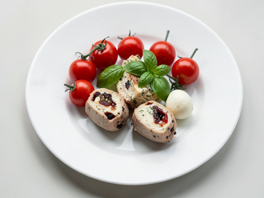 Brochetas de Tomate y Mozzarella
