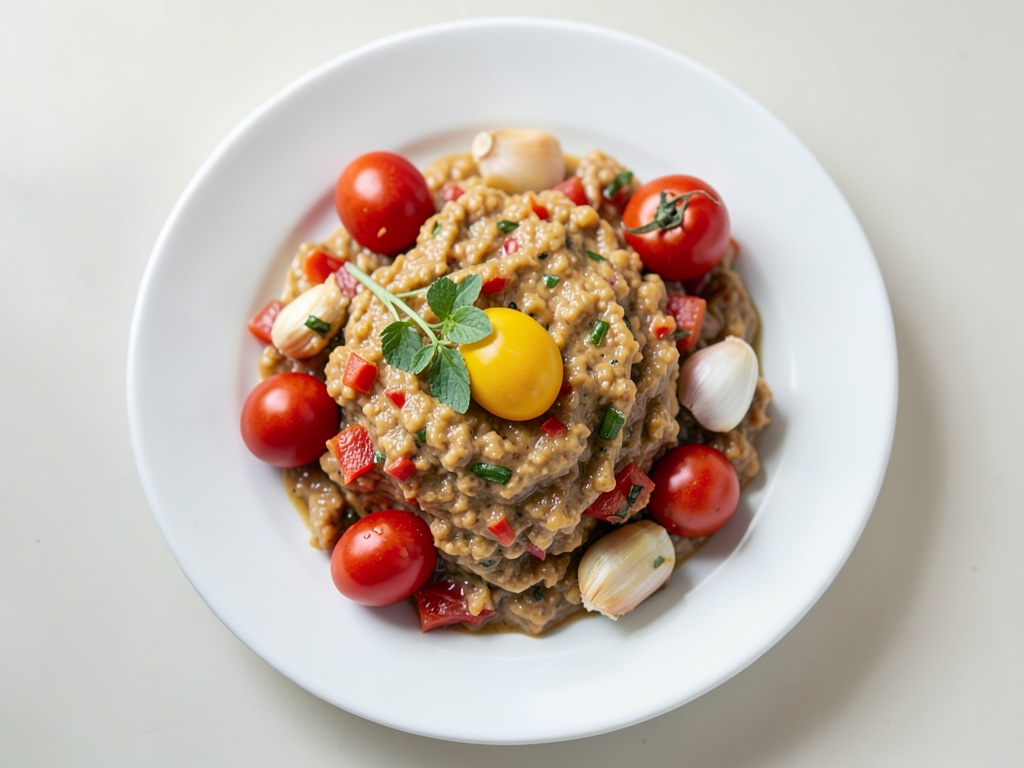 Dip di peperoni e pomodori tostati