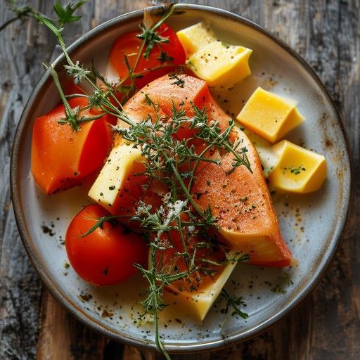 Burro al pomodoro cremoso per la griglia