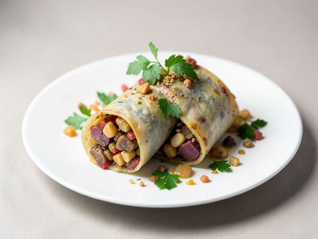 Trauben-Nuss-Nougat-Burritos