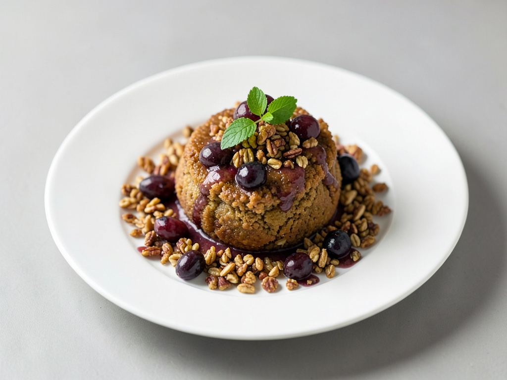 Knuspriges Trauben-Frühstück mit Tonka-Granola