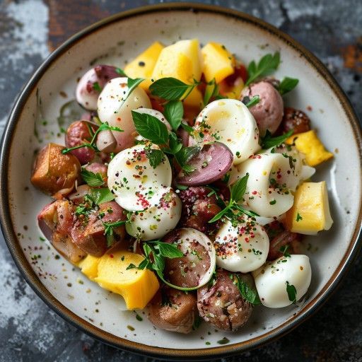 Trufas de carne picada como broma de abril