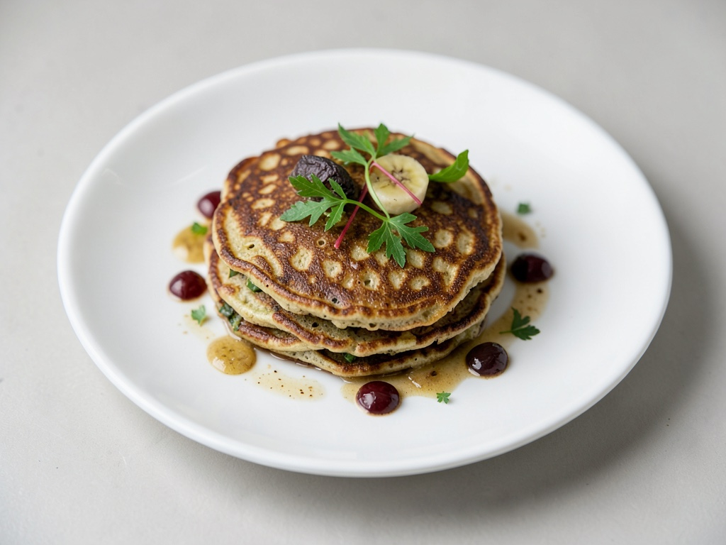 Vegane Bananen-Pancakes zum Campen