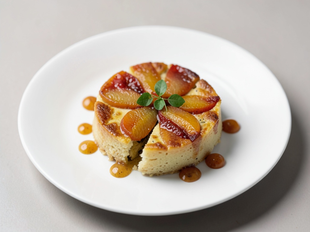 Veganes Clafoutis mit Aprikosen