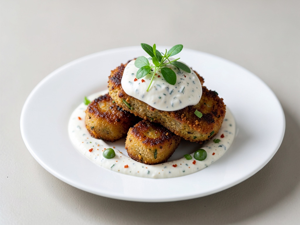 Vegane Fischstäbchen-Burger mit Sauce Tartar