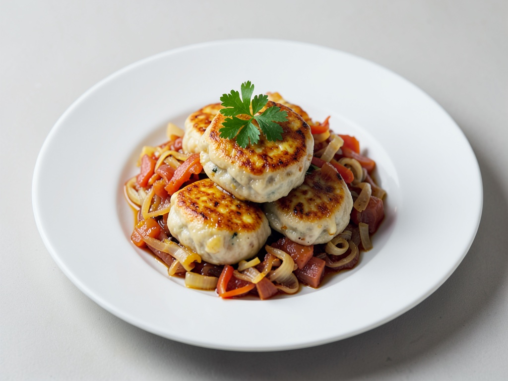 Knödel di pane pressato vegani con crauti alle mele