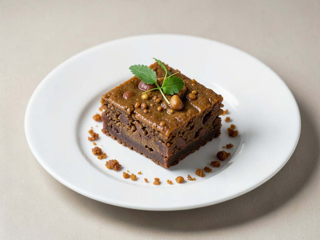 Saftige vegane Kürbis-Brownies